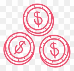 Dollars Coins Stroke - Dot Png,Dolares Png