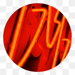 Red Neon Circle - Color Gradient Png,Neon Circle Png