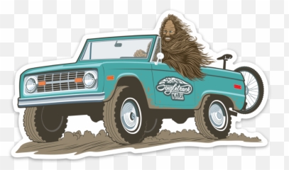 Singletrack Cycles Sasquatch Drives - Sport Utility Vehicle Png,Bigfoot Transparent