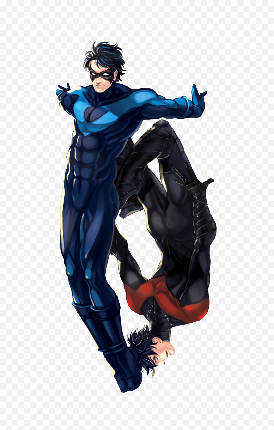 Dc Robin Png - All Versions Of Nightwing,Deathstroke Png
