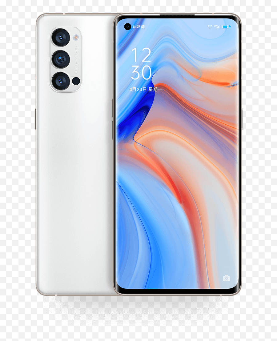 Oppo Reno 4 Pro 8gb128gb White - White Oppo Reno 4 Pro Png,Htc Satellite Icon