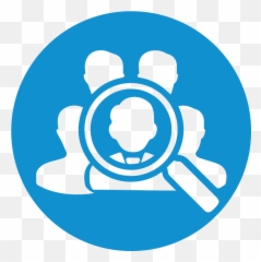 Human Resource Icon Png Clipart - Round