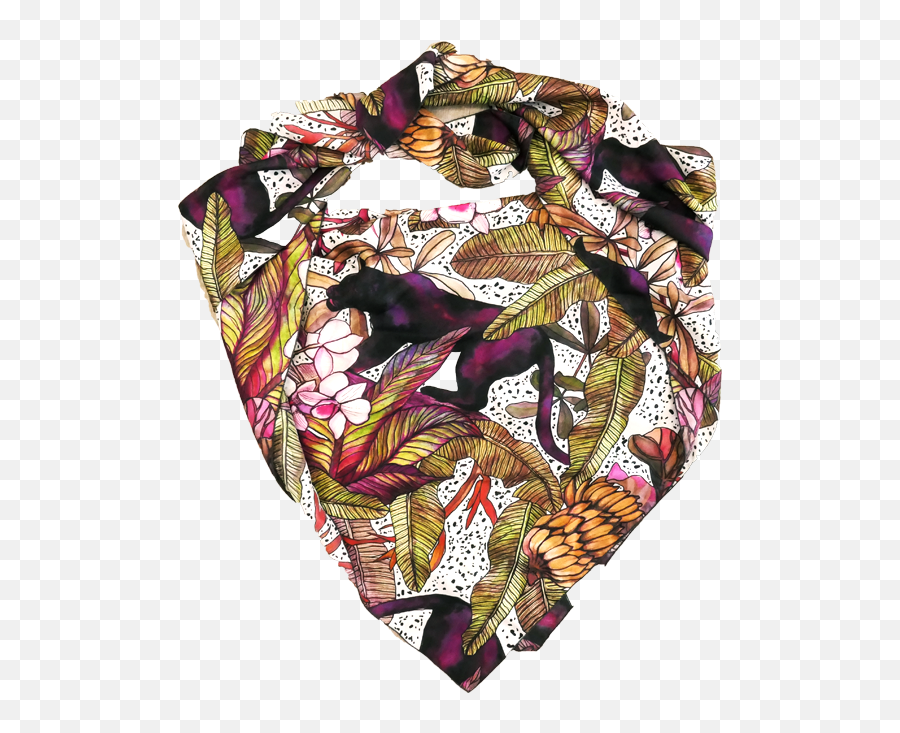 Custom Printed Silk Scarves Products - Sketch Png,Silk Icon Shirts