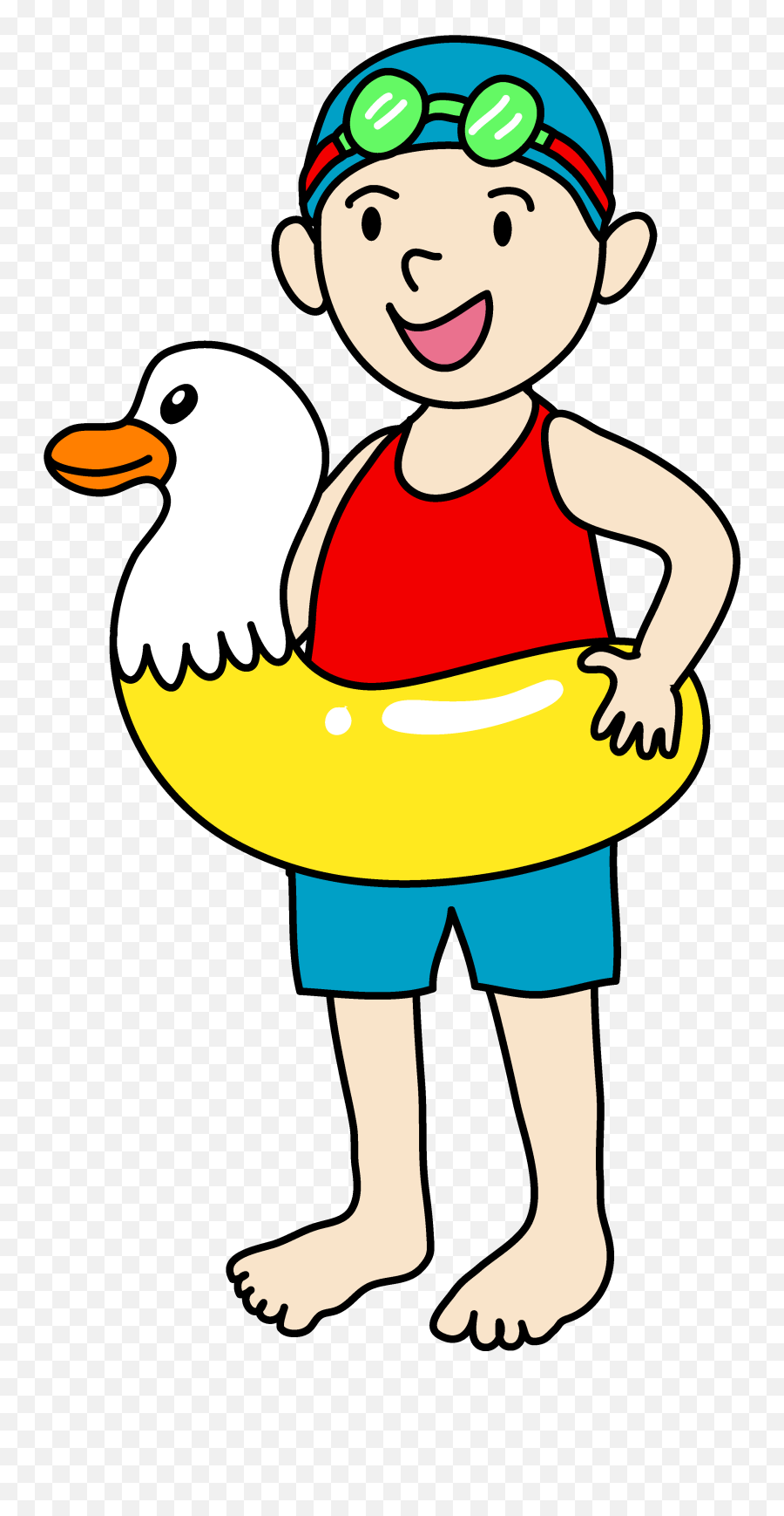Download Swimming Father And Kids Playing In A Clipart Png - Swimming Kid Clipart Png,Kids Playing Png