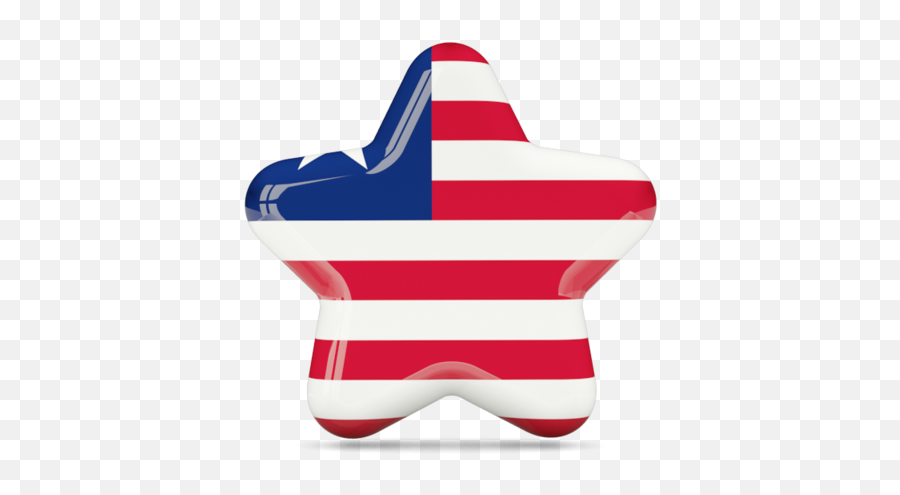 Star Icon Illustration Of Flag Liberia - Horizontal Png,Us Flag Icon