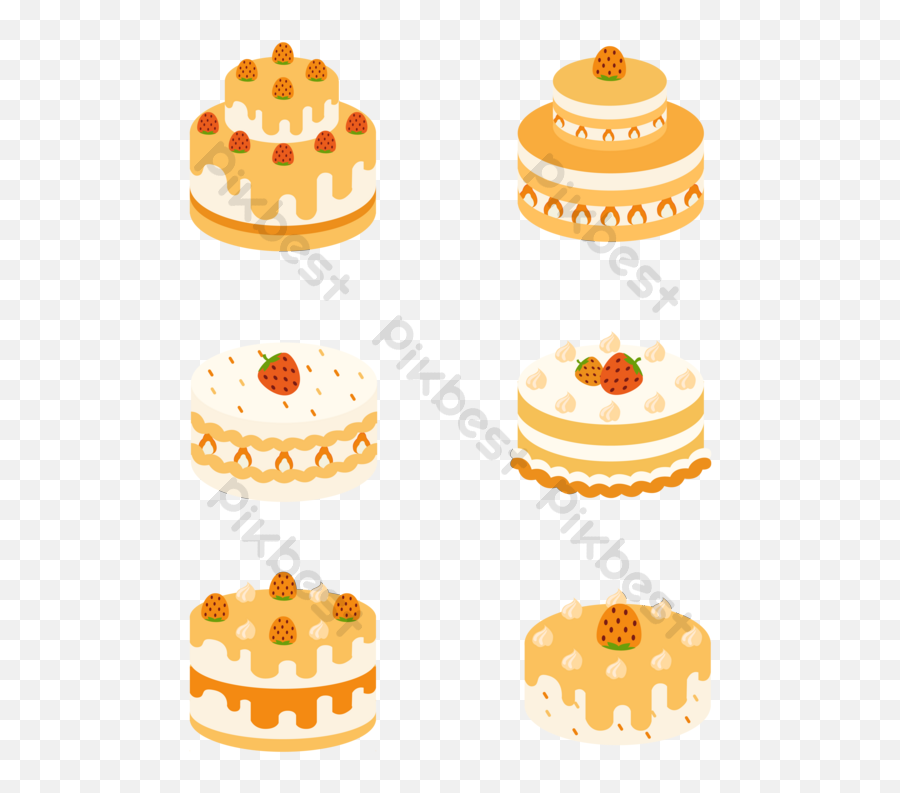 Drawing Vector Birthday Cake Png Images Ai Free Download - Cake Decorating Supply,Birthday Icon For Facebook
