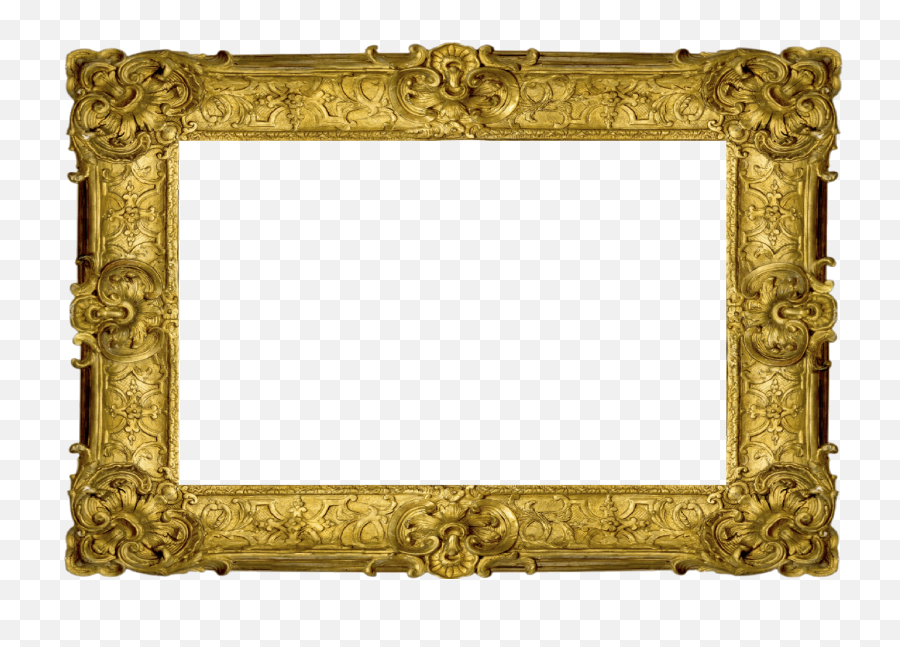 Gold Picture Frame Png 644038 - Frame Jpg,Gold Picture Frame Png