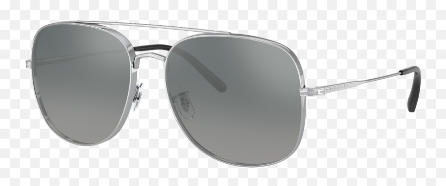 Ov1272s Sunglasses Dark Grey Gradient Mirror Oliver - Prada Png,Oakley Metal Icon Stickers