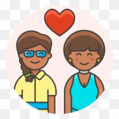 Couple Lesbian Love Free Icon Of Lgbt Illustrations - Lesbiana Png