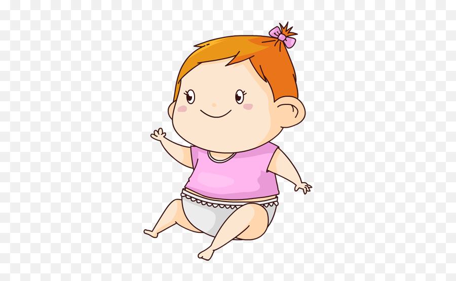 Free Cartoon Baby Png Download - Ginger Baby Girl Cartoon,Baby Png