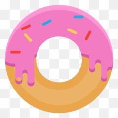 Donut Icon - Donut Image Png Icon,Pink Icon