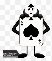 Weu0027re All Mad Here Ace Card Graphic By Dawn Prater Pixel - Clip Art png