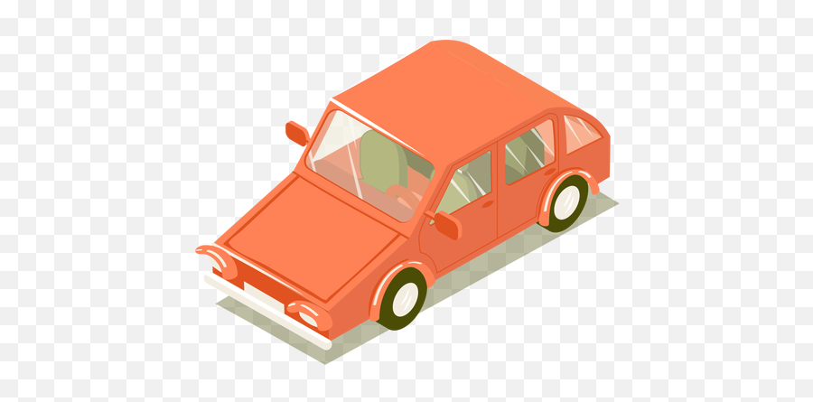 Isometric Transport Red Car Transparent Png U0026 Svg Vector - Automotive Paint,Red Automotive Icon