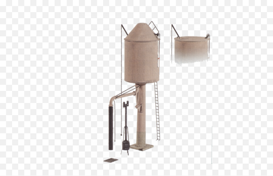 Model Kit Oo Round Water Tower - Lamp Png,Water Tower Png