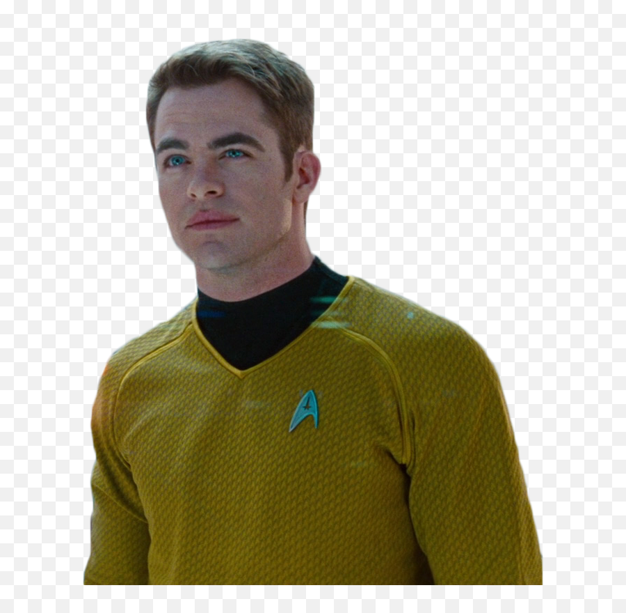Transparent James Kirk - Star Trek Kirk Png,Chris Pine Png