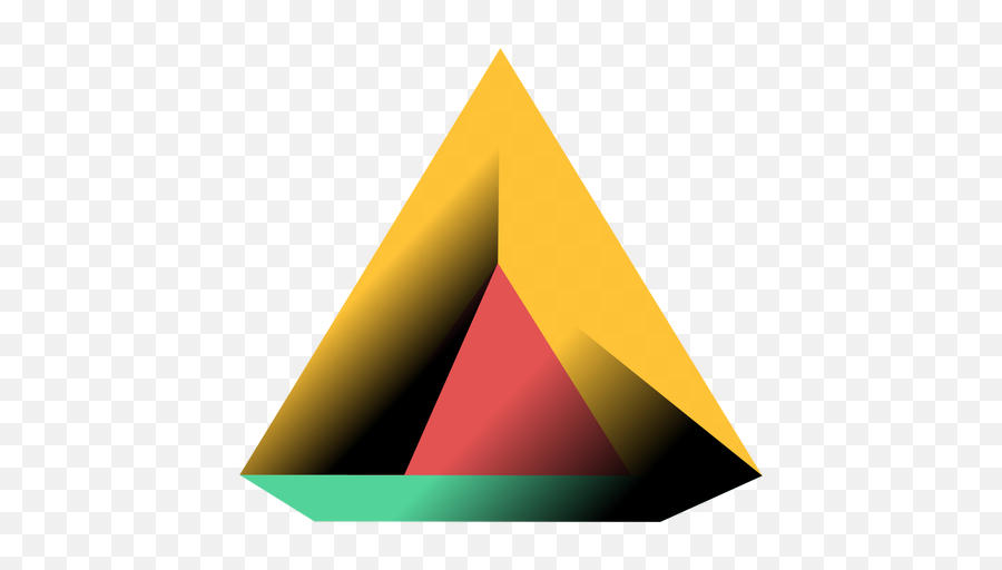 Transparent Png Svg Vector File - Piramide 3d Png,Pyramid Png