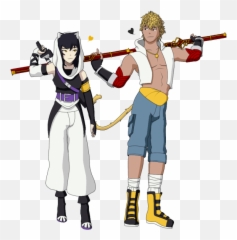Blacksun Blake Belladonna X Sun Wukong Vacuo Redesign - Rwby Vacuo Outfit Png,Wukong Png