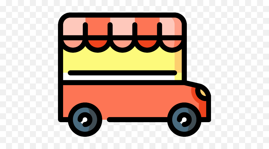 Food Truck Png Icon - Clip Art,Food Truck Png