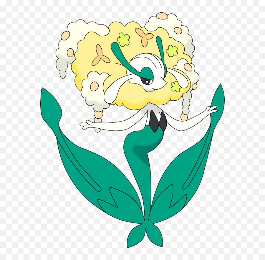 Pokemon - White Florges Pokemon Png,Pokemon Yellow Logo