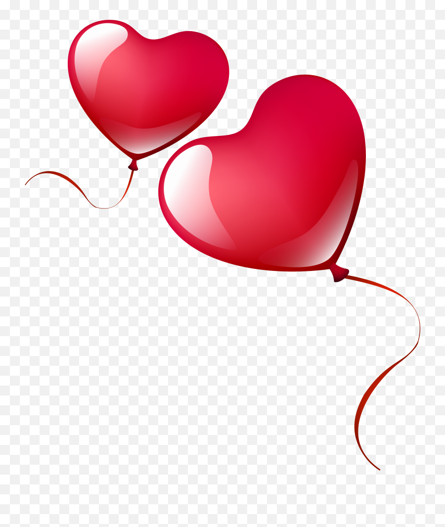Library Of Heart Balloon Vector Black - Goeie Nag My Liefste Png,Red Balloons Png