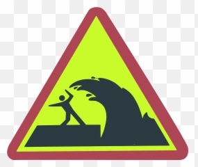 Tidal Wave Spring Tide - Tsunami Symbol png