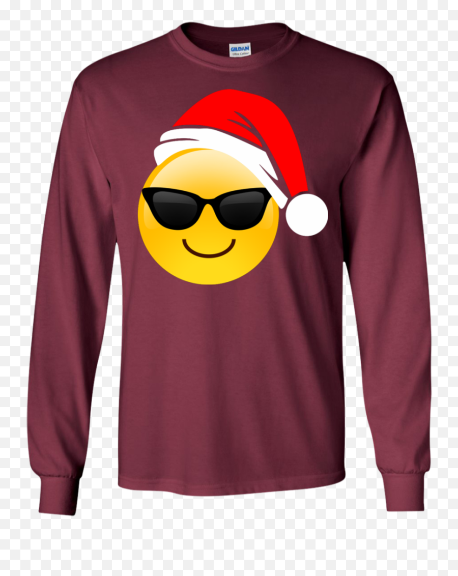 Emoji Christmas Shirt Cool Sunglasses Png Family