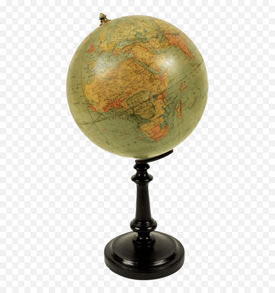 Antique Globe Transparent Background - Antique Globe Transparent Background Png,Globe Transparent Background