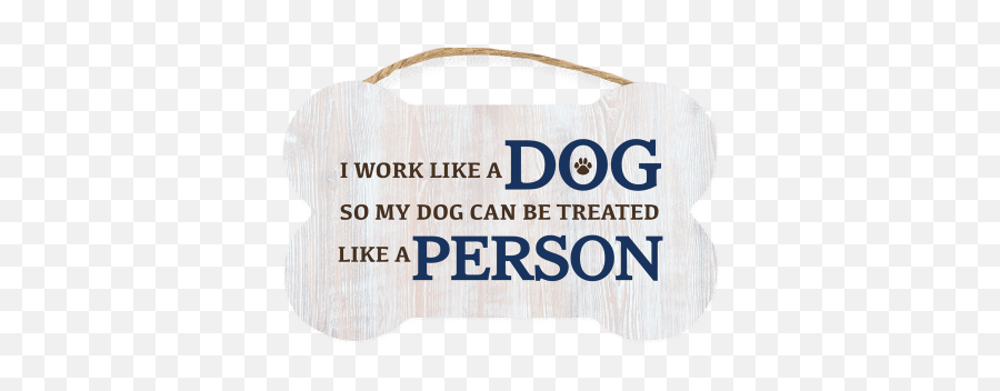 Show Off Your Love For Dog With This Sweet Hanging Wood - Tote Bag Png,Hanging Wood Sign Png