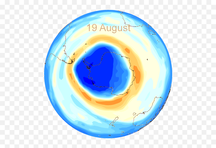 Ozone Hole Over Antarctica What Is It And Causes - Circle Png,Antarctica Png