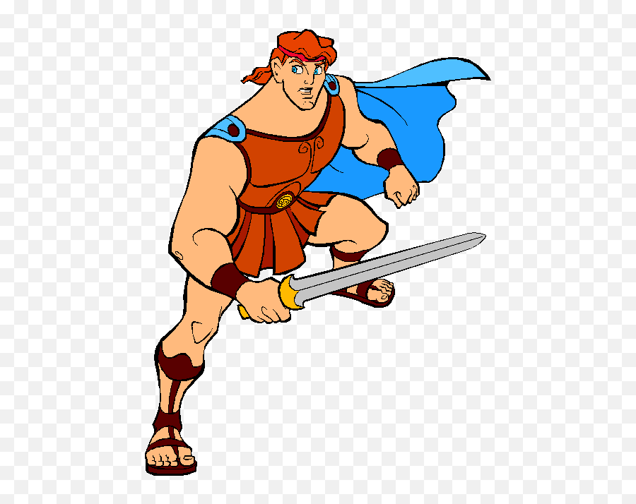 Hercules The Walt Disney Company Clip - Cartoon Characters Png,Hercules Png