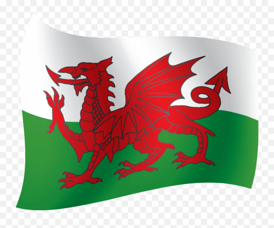 Wales Flag Png Transparent Background - Welsh Flag No Background,Flag Transparent Background