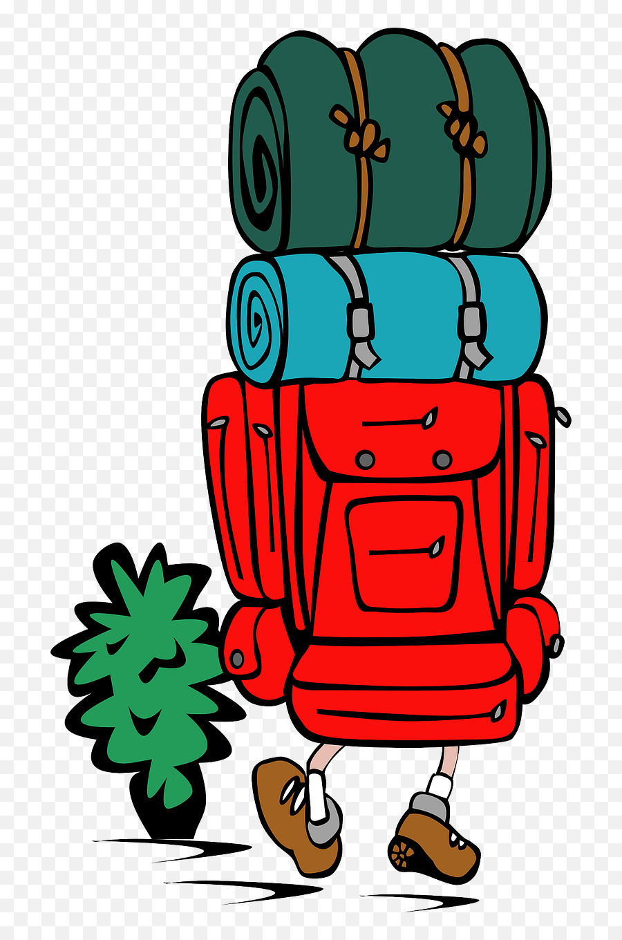 Travel Clipart Passports Luggage And - Hiking Backpack Clipart Png,Travel Clipart Png