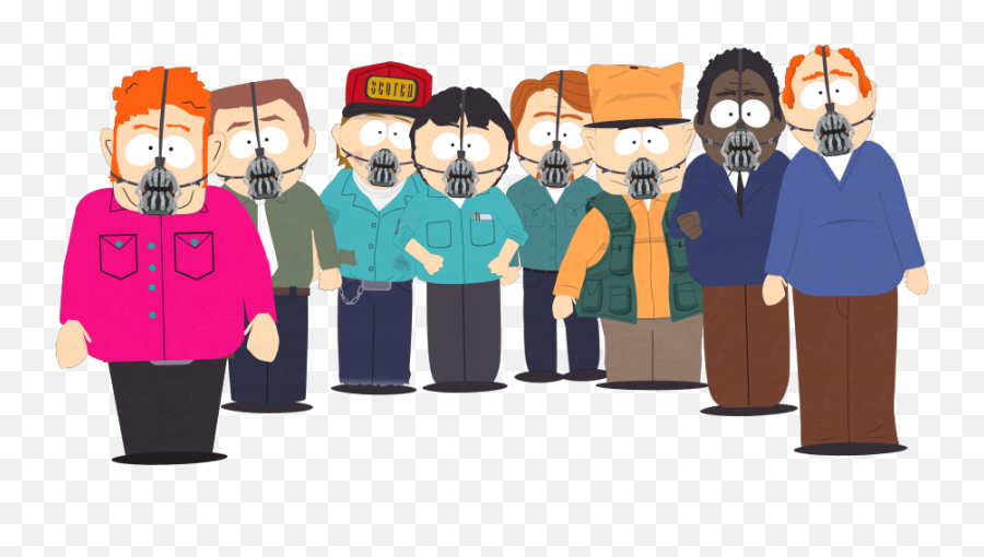 Banes - South Park Mr Ups Man Png,Bane Mask Png