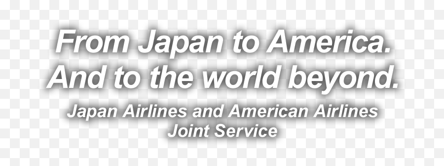 Jal International Flights - Stronger Ties In The Skies Parallel Png,American Airlines Logo Png