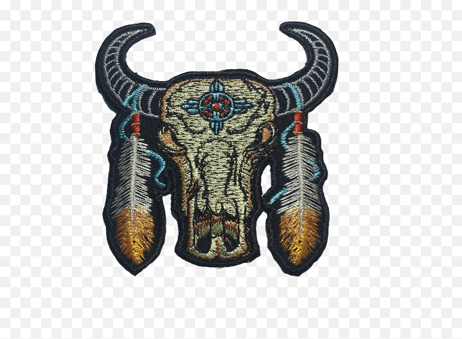Download Bull Skull With Feathers - Bull Png Image With No Bull,Bull Transparent Background