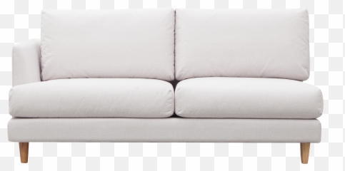 Sol - 03 2 Seater One Arm With No Background Studio Couch Loveseat png