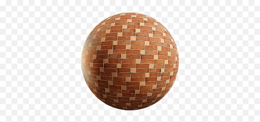 Blenderkit Bricks Material Brick Wall 1 By David Christie - Sphere Png,Brick Pattern Png