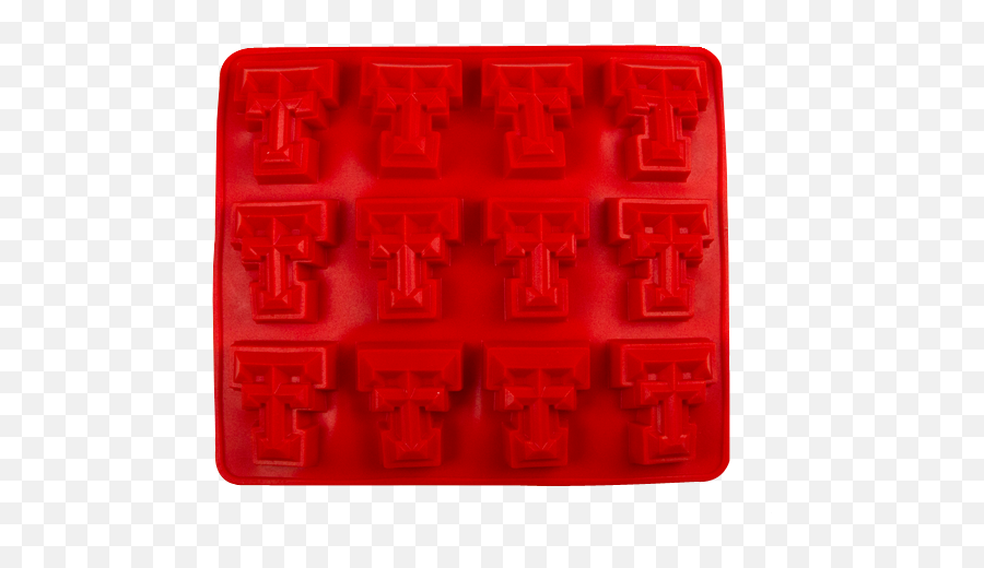Texas Tech Red Raiders Ice Tray And Candy Mold - Interlocking Block Png,Texas Tech Png