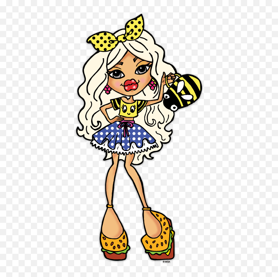 Raya Bratz Doll Kawaii Fashion - Bratz Doll Raya Cartoon Png,Bratz Png