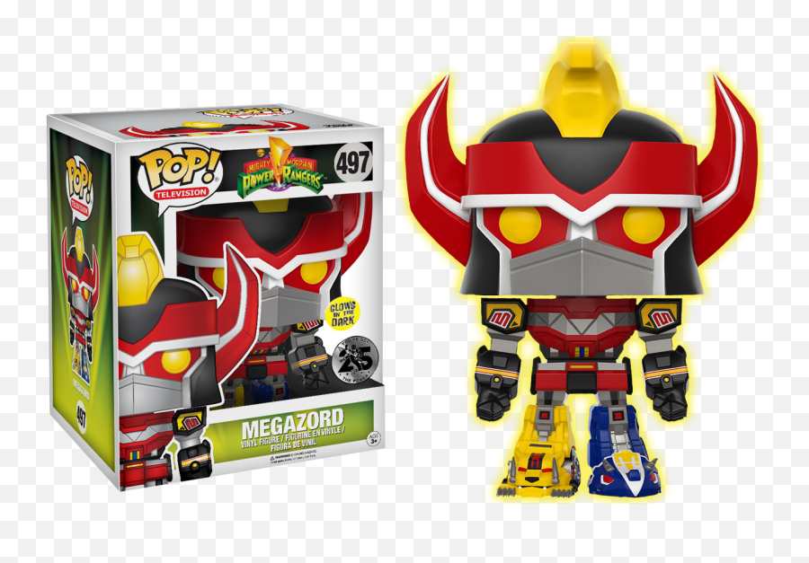 Power Ranger Png Transparent - Funko Pop Power Rangers Megazord,Power Rangers Transparent