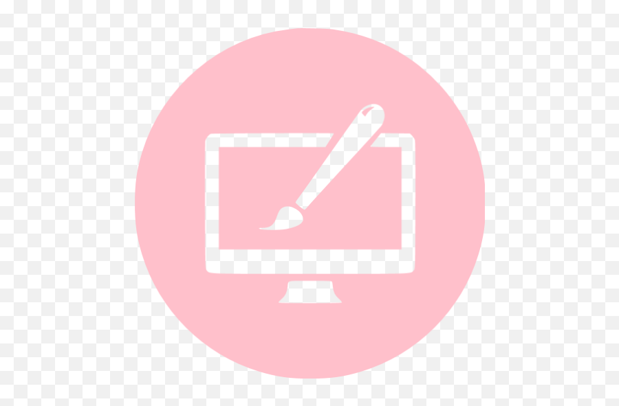 Pink Website Design 2 Icon - Design Icon Transparent Background Png ...