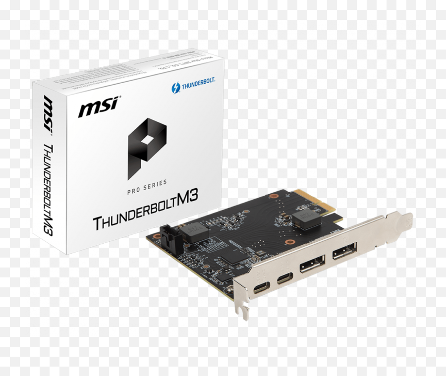 Specification For Thunderboltm3 Msi Global - Thunderbolt Card For Pc Png,Thunderbolt Png