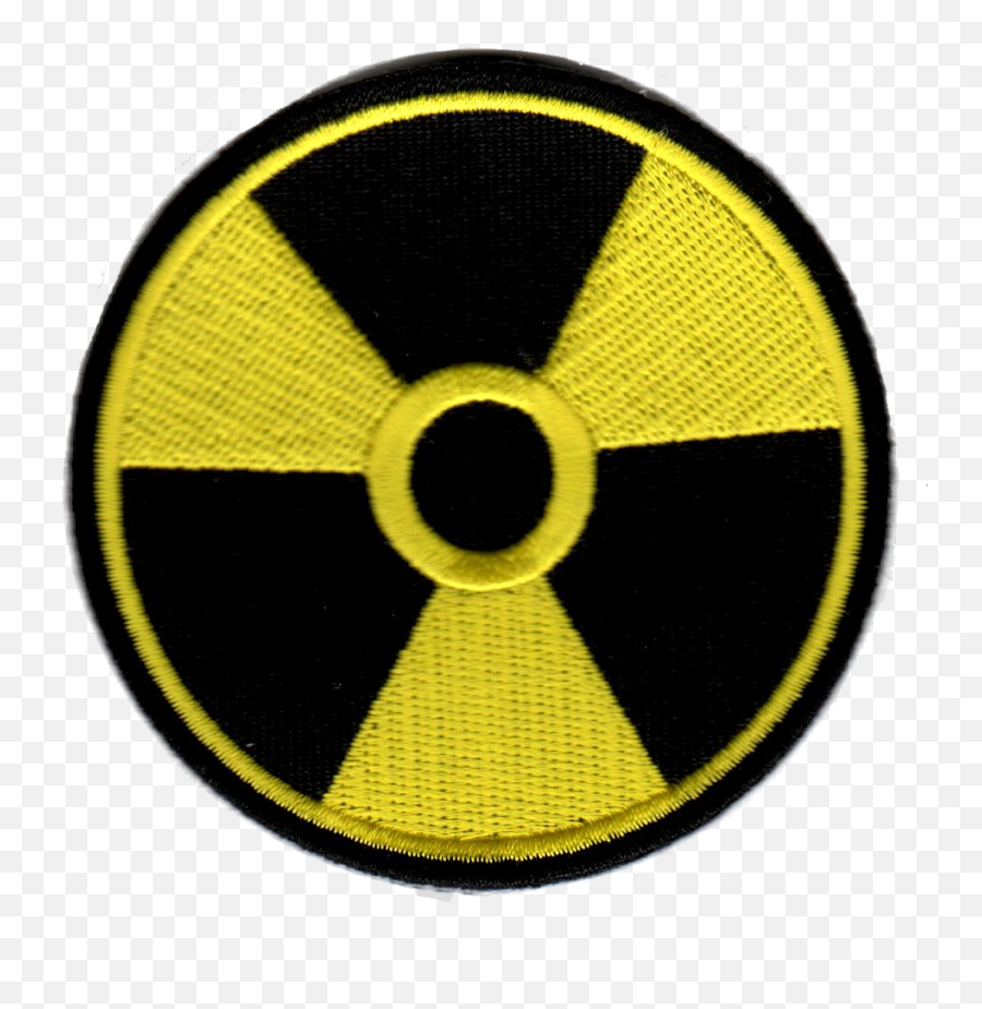 Radioactive Patch - Transparent Background Radioactive Symbol Transparent Png,Radioactive Logo