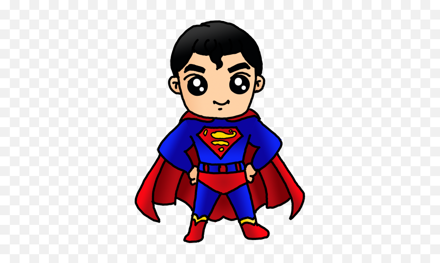 How To Draw Superman - Superman Easy To Draw Png,Superman's Logo