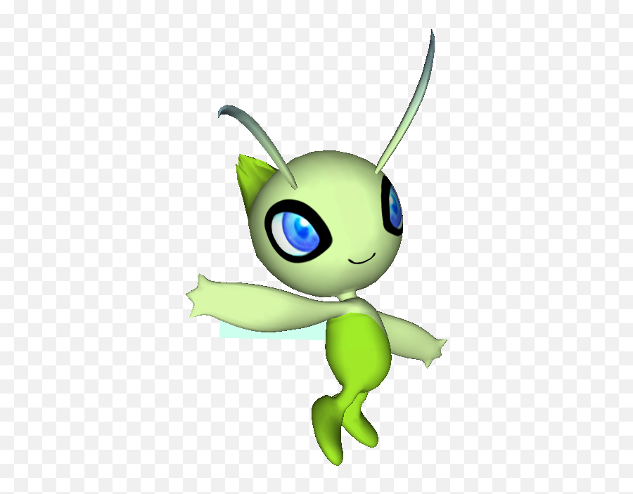 Gamecube - Super Smash Bros Melee Celebi Trophy The Super Smash Bros Celebi Png,Celebi Png