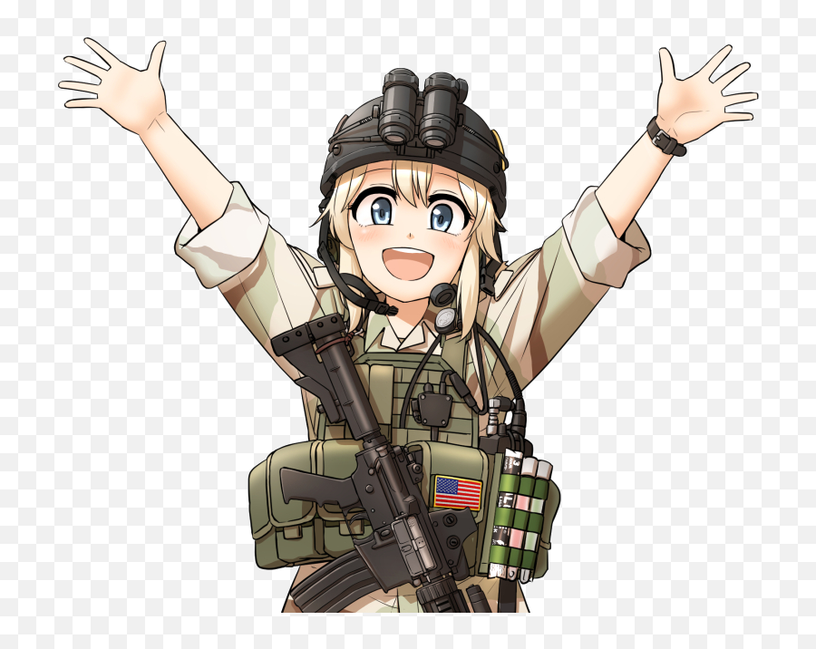 Download Arma 3 Community Joined Tsb - Anime Soldier Meme Png,Arma 3 Png