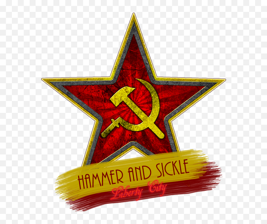 Hammer And Sickle Liberty City Dyom - Gfx Requests Communist Red Star Png,Sickle And Hammer Png