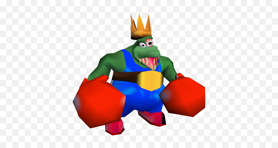 Donkey Kong 64 King Krusha K Rool - Donkey Kong 64 Characters Png,King K Rool Png