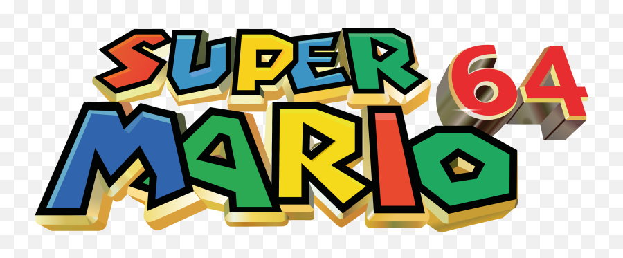 Super Mario 64 - Language Png,Super Mario 64 Logo