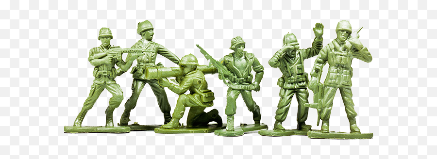 Traditional Green Plastic Toy Soldiers - Transparent Army Toy Soldiers Png,Army Men Png